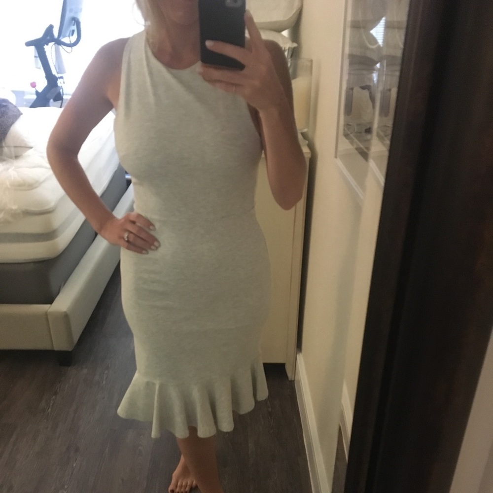 NWT Banana Republic gray dress